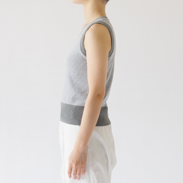 身長163cm(GRI MELA/BIANCO)