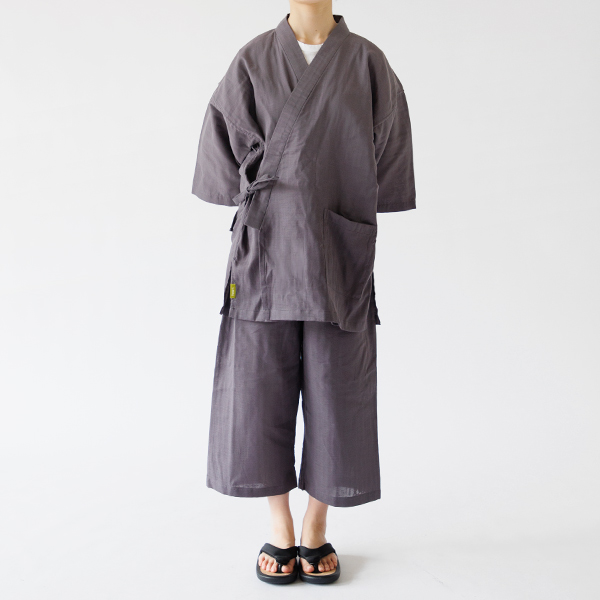 L紡々ガーゼの甚平 L紡々ガーゼの甚平
