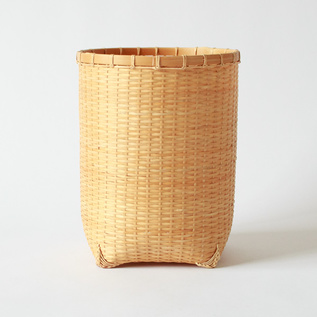 くずかご ナチュラル／公長齋小菅（こうちょうさいこすが）｜愛着を