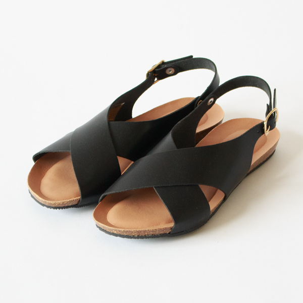 クロスサンダル 716253(NEGRO)