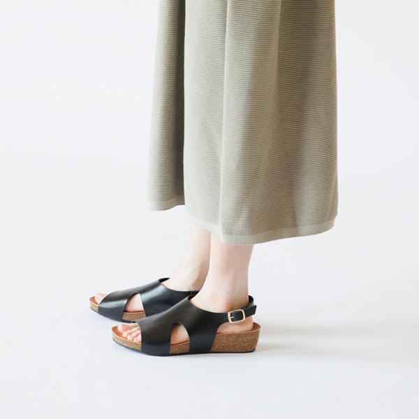 サンダル 663033(BLACK)