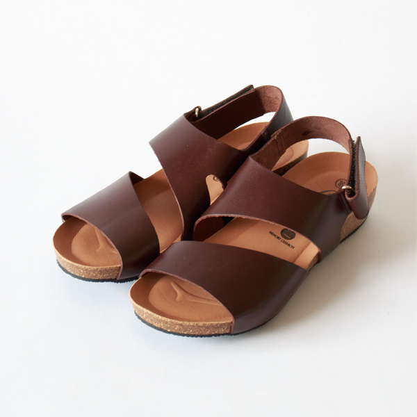 サンダル 666148(MARRON)