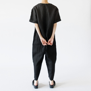 リネンジャンプスーツ Lumi／fog linen work（フォグリネンワーク