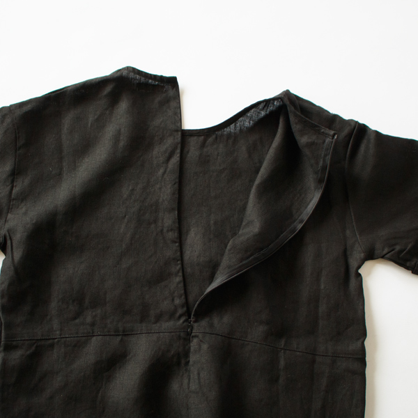 リネンジャンプスーツ Lumi／fog linen work（フォグリネンワーク