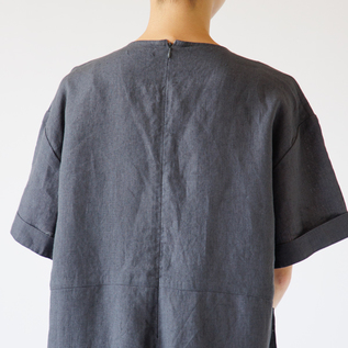 リネンジャンプスーツ Lumi／fog linen work（フォグリネンワーク