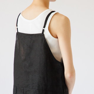 fog linen work（フォグリネンワーク）| Mariサロペット リネンサロペット Mari／fog linen work（フォグリネンワーク