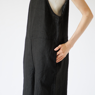 fog linen work（フォグリネンワーク）| Mariサロペット リネンサロペット Mari／fog linen work（フォグリネンワーク