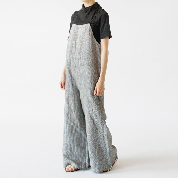 リネンサロペット Mari／fog linen work（フォグリネンワーク）｜愛着