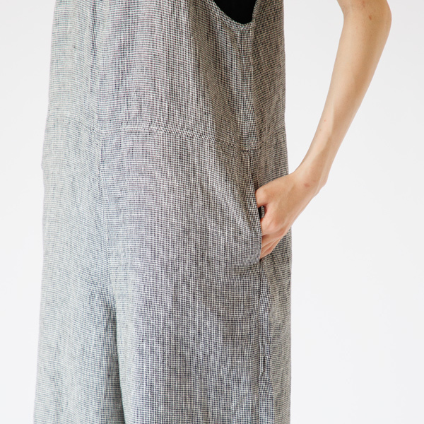 リネンサロペット Mari／fog linen work（フォグリネンワーク）｜愛着