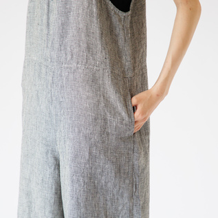 fog linen work（フォグリネンワーク）| Mariサロペット リネンサロペット Mari／fog linen work（フォグリネンワーク