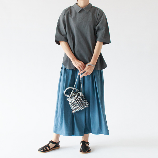 身長163cm・SMOKE BLUE