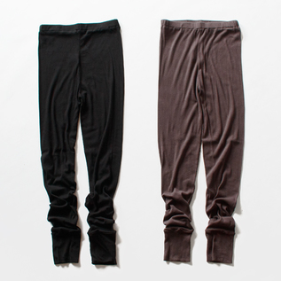 COTTON RIB LEGGINGS