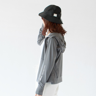 リップストップ7パネルハット BLK