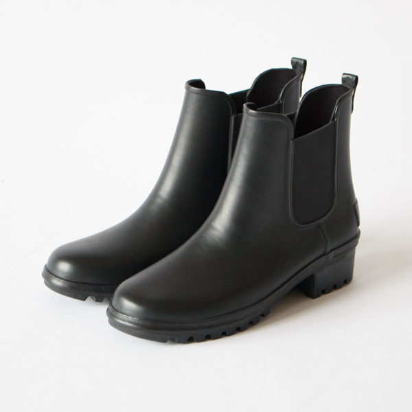 BLACK 24cm/UK5レインサイドゴアブーツ BLACK 24cm/UK5レインサイドゴアブーツ