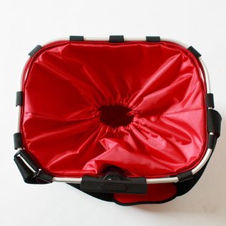 巾着のように荷物をカバーできます(RED) 巾着のように荷物をカバーできます(RED)