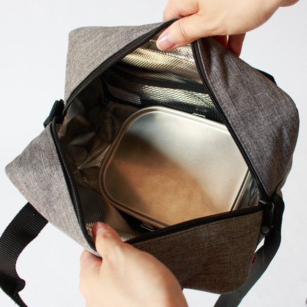 弁当箱を入れて(TO GO/SILVER)