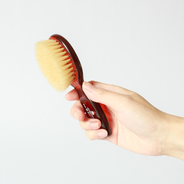 ベビー用 エクストラソフトヘアブラシ&ハンドメイドコームセット
