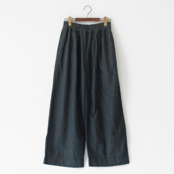 BLACK8オンスデニム イージータックパンツ BLACK8オンスデニム イージータックパンツ