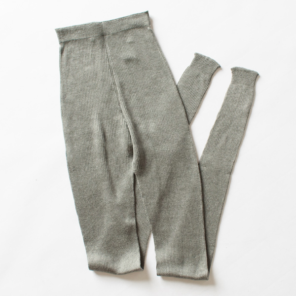 GRAY-Mシルクレギンス10分丈 GRAY-Mシルクレギンス10分丈