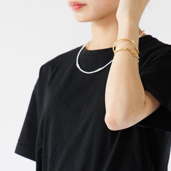 ナバホパールネックレス 12a(50cm)