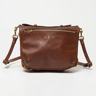 ショルダーバッグ LEATHER WANDER PANNIER BAG SMALL