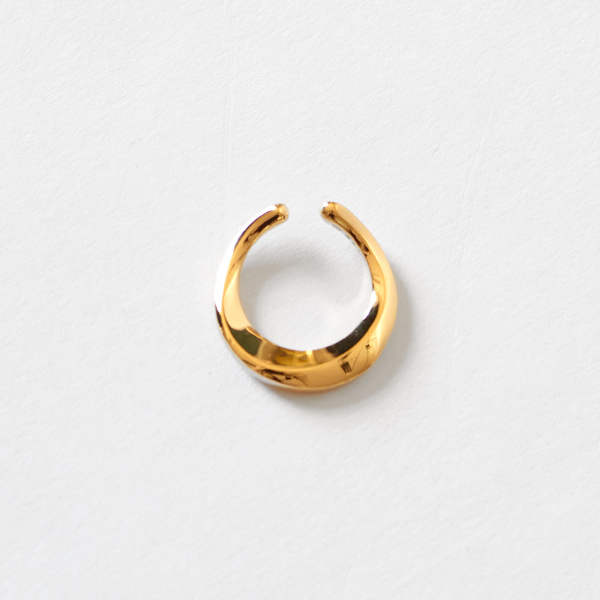 CIRCLE EAR CUFF（イヤーカフ）(Large 18KGold Plated)