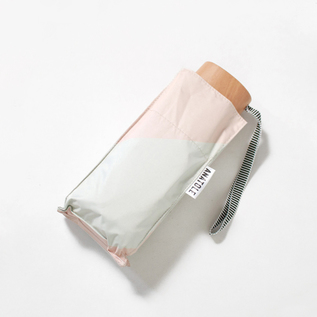 晴雨兼用折りたたみ傘（遮光） PASTEL SWIRL