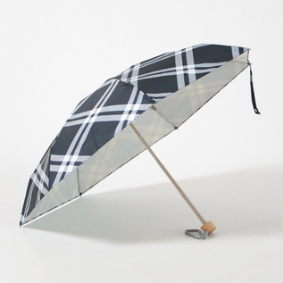 晴雨兼用折りたたみ傘（遮光） BASICS TWEED CHECK