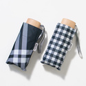 晴雨兼用折りたたみ傘（遮光） BASICS TWEED CHECK