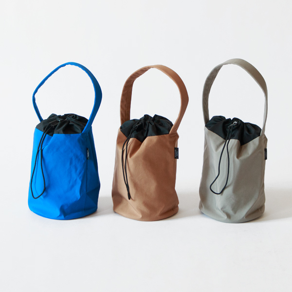STANDARD SUPPLY 巾着型 トートバッグ ブルー　park tote PARK TOTE／STANDARD SUPPLY（スタンダードサプライ）｜愛着を持って