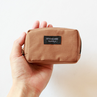 チャームポーチ SQUARE CHARM POUCH(MOCHA)