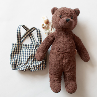 ケテクルーゼブラウンテディベア 3点セット ぬいぐるみ BELLA Bear standing／Kathe Kruse（ケテ・クルーゼ