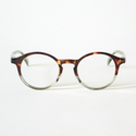 リーディンググラス A tortoise green