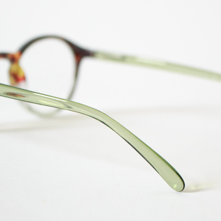 リーディンググラス A tortoise green リーディンググラス A tortoise green
