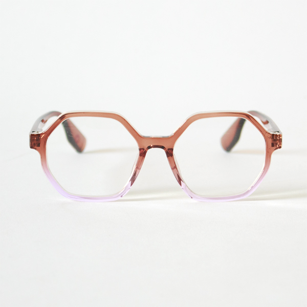 リーディンググラス C brown purple