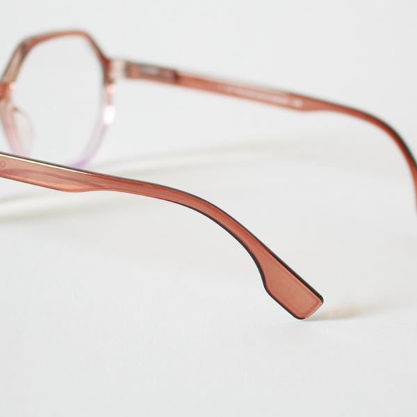 リーディンググラス C brown purple リーディンググラス C brown purple