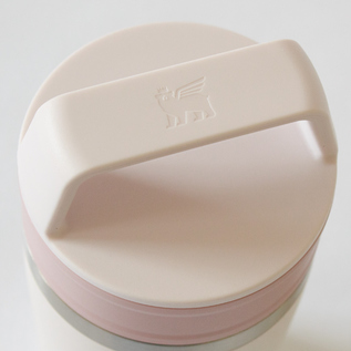 カバンからの出し入れや持ち運びに便利なハンドル付き(ROSE QUARTZ) カバンからの出し入れや持ち運びに便利なハンドル付き(ROSE QUARTZ)