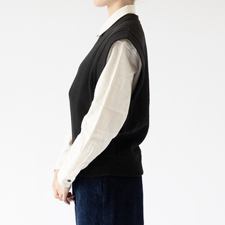 アズマ裏毛クルーネックベスト／HAVERSACK（ハバーサック）｜愛着を