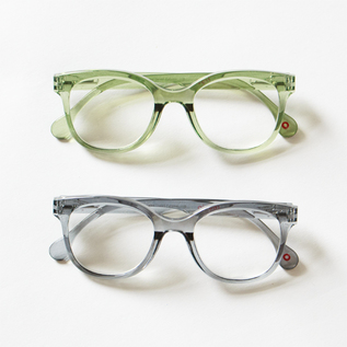 リーディンググラス B(上から:green、black) リーディンググラス B(上から:green、black)