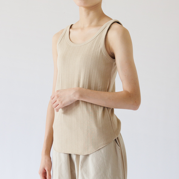 ヴィンテージブロードリブ タンクトップ（身長162cm）