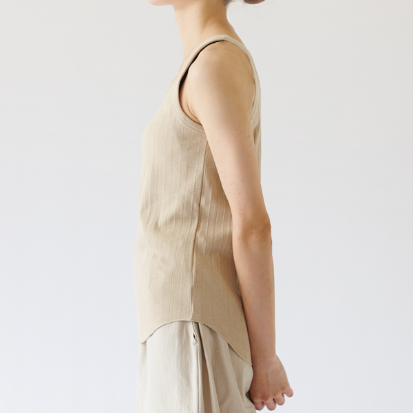 ヴィンテージブロードリブ タンクトップ（身長162cm）