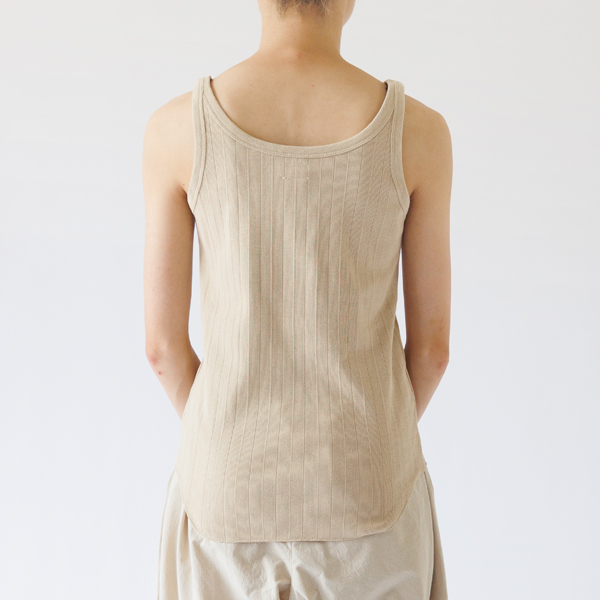 ヴィンテージブロードリブ タンクトップ（身長162cm）