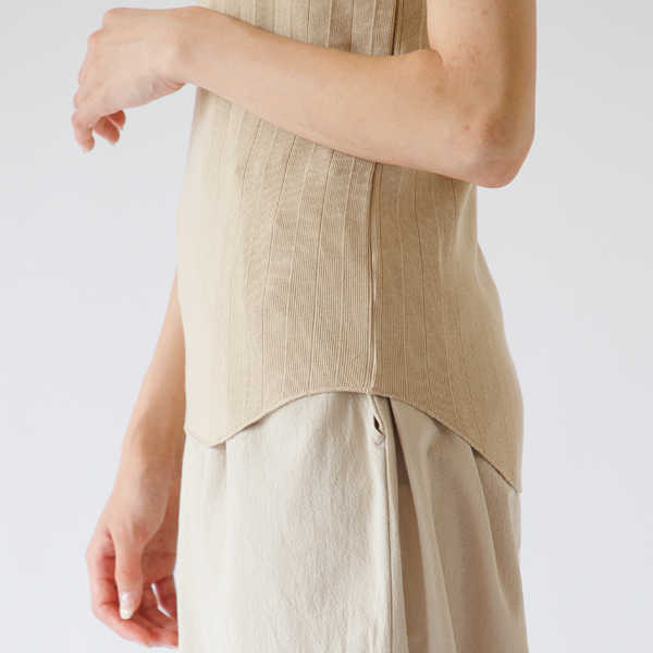 ヴィンテージブロードリブ タンクトップ（身長162cm）