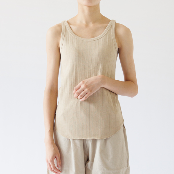 ヴィンテージブロードリブ タンクトップ（身長162cm）