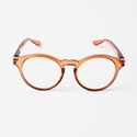 ブルーライトカットあり リーディンググラス CASUAL brown