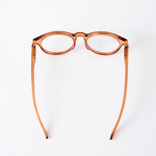 ブルーライトカットあり リーディンググラス CASUAL brown
