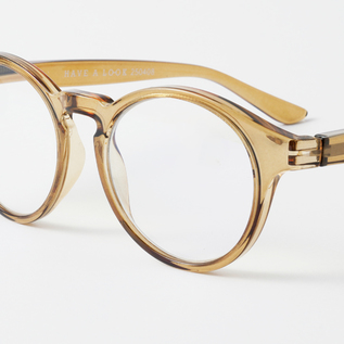 ブルーライトカットあり リーディンググラス CASUAL olive/brown ブルーライトカットあり リーディンググラス CASUAL olive/brown