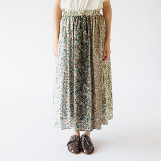LIBERTY 8 PANEL SKIRT／LIBERTY LONDON / Shop ZUTTO for the long