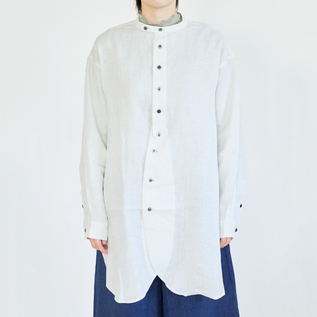 リネン チュニックシャツ／Vlas Blomme（ヴラスブラム）｜愛着を