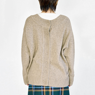 2WAY ヤクウール Vネックニットプルオーバー／C.T.plage（シーティー